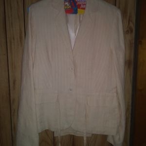 Light linen summer suit